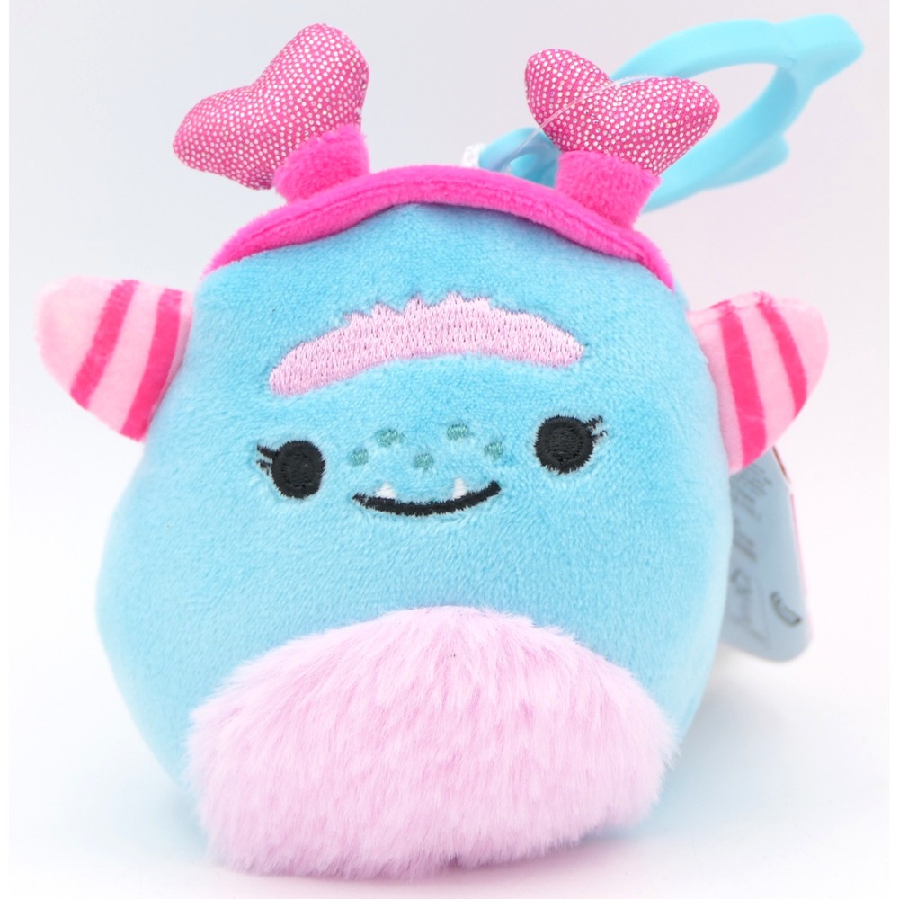 Original Squishmallows Alijoon The Valentine's Monster 3.5" Clip On Plush w/Tag